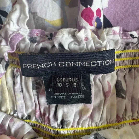 FRENCH CONNECTION
Ekeze River Rhodes Floral Sundress In Yellow - Picture 5 of 5